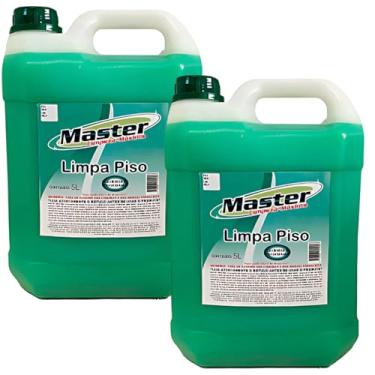 Imagem de Limpa Piso 10L Master Para Porcelanato Cerâmica e Madeira (2x5L)