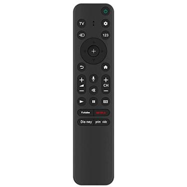 Imagem de Allimity Controle remoto de substituição RMF-TX800U para pesquisa por voz compatível com Sony Bravia OLED 4K Smart TV XR-77A80K KD-85X80K XR-85Z9K XR-65A95K XR-75Z9K XR-42A90K XR-48A90K XR-55A95K