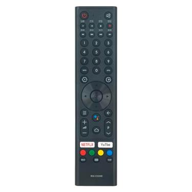 Imagem de Controle remoto de substituição RM-C3358 compatível com JVC Smart 4K UHD LED Android TV LT-55NQ7105A (sem voz)