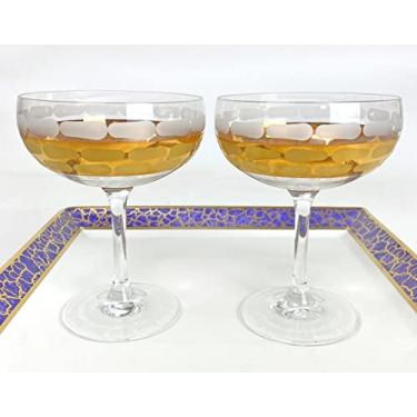 Imagem de Michael Wainwright Taças Truro Gold Champagne Coupe, conjunto de 2