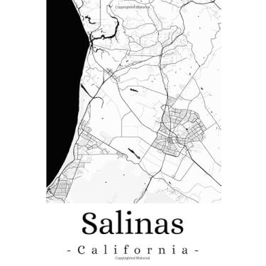Imagem de Salinas California: Your city, your region, your home! | Composition Notebook 6x9 blank 120 pages