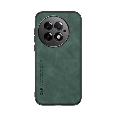 Imagem de GANGANPRO Capa de couro compatível com Honor Magic7, compatível com Magsafe, proteção contra quedas de grau Mil-Grade de 16 m, capa protetora fina de 17,2 cm, verde