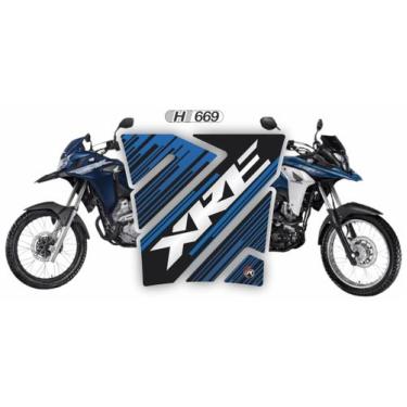Imagem de Adesivo Protetor Tanque Moto Xre 300  190 H669 - Resitank