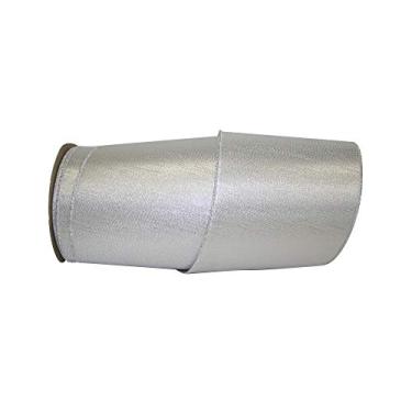 Imagem de Reliant Ribbon Fita de borda com fio pesado comercial da Lame, 5,5 cm x 50,8 m, prata