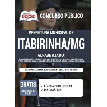 Imagem de Apostila Prefeitura de Itabirinha - MG - Alfabetizado: Aux Atividades 