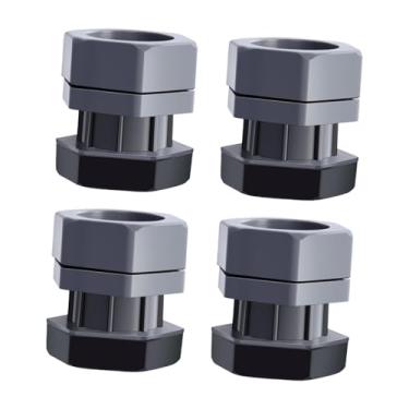 Imagem de ＫＬＫＣＭＳ 4x Máquina de lavar almofadas anti -vibração, almofadas para os pés, estabilizador anti -deslizante Anti -Walk Walk Pedestal Pedestals ARRUZIDADE