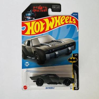 Imagem de Hot Wheels Batmobile - The Batman 2022 (Cinza - 178/250) - Carro de Me