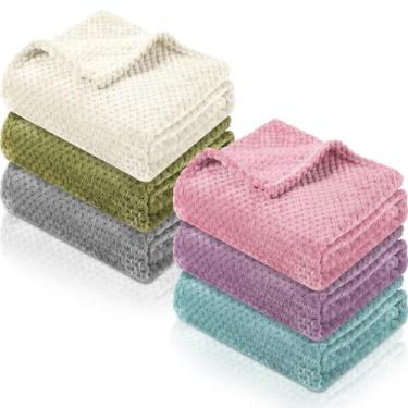 Imagem de Cobertor de Bebê Kenning Flannel - Acolchoado e Macio - 75x100cm - 6 C