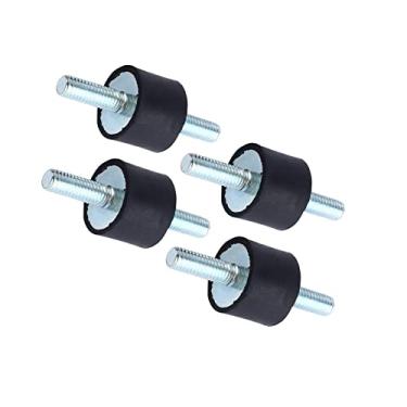 Imagem de Amortecedor de Choque de Montagem de Borracha M6 20 * 15 Elementos de Amortecimento Equipamento de Máquina de Soldagem Compressores de Ar Compressores de Ar de Vibração Motores a