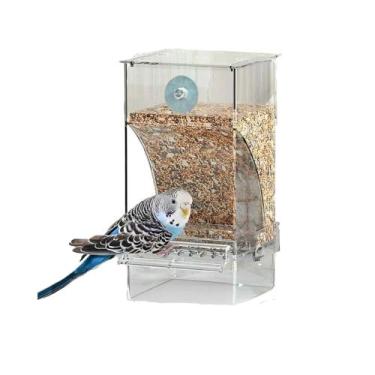 Imagem de Comedor Alimentador Automático Para Periquito Ou Agapórnis - calopsita