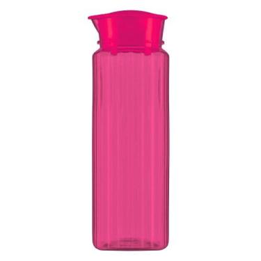 Imagem de Garrafa De Água Geladeira Jarra Suco Tampa Higiênica Premium 1,2lt - B