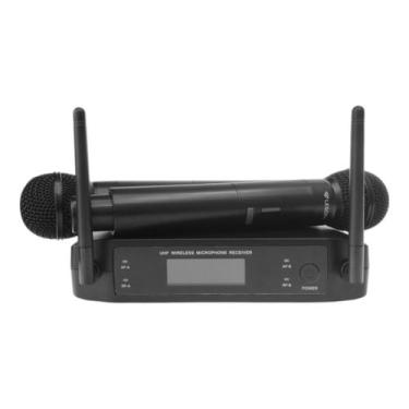 Imagem de Microfone Duplo Sem Fio Profissional LS 962 - Leson