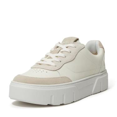 Imagem de Timberland Tênis feminino Laurel Court, Couro natural, 8 Wide