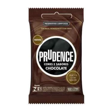 Imagem de Preservativo Prudence Cor Aroma e Sabor Chocolate 3 unidades