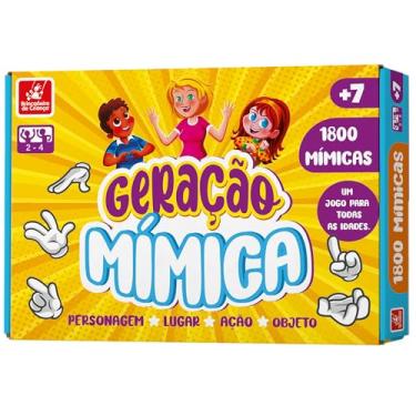 Imagem de Brincadeira de Criança Jogo de Tabuleiro Geração Mímica