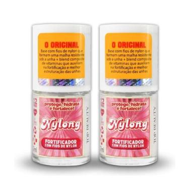 Imagem de 2 Bases Nylong Fortificador De Unhas - Top beauty