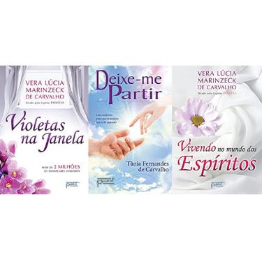 Imagem de Kit 3 livros Violetas na janela + Deixe-me partir + Vivendo no mundo dos espíritos
