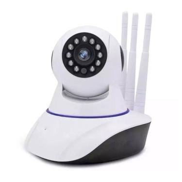 Imagem de Camera Ip Wifi 3 Antenas App Yoosee Onvif Full Hd 1920x1080p P2p 360º