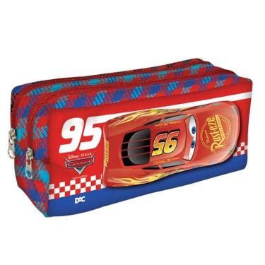 Imagem de Estojo Escolar Infantil Duplo Carros 5016 - dac