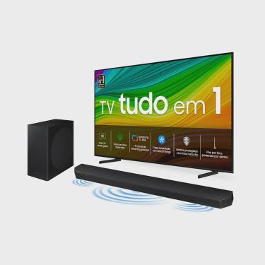 Imagem de Smart TV 50 qled 4K 50Q60D 2024 + Soundbar HW-B550/ZD