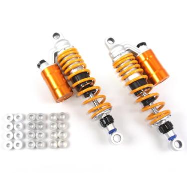 Imagem de Suspensão traseira de amortecedor carregado de nitrogênio de 330 mm para Honda CB400SF NC39 NC42 1999-2015, peças de acessórios de substituição de motocicleta douradas, 1 par