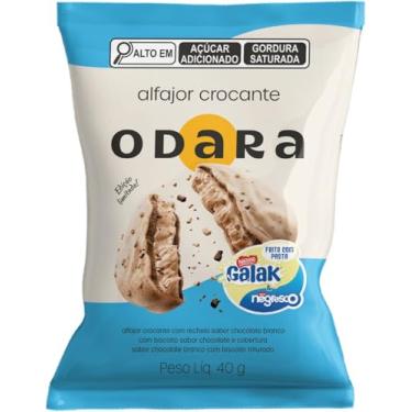 Imagem de ALFAJOR CROCANTE ODARA 40G - CX C/12 PRESTÍGIO/GALAK (40 GRAMAS, GALAK NEGRESCO)