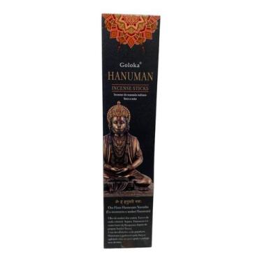 Imagem de Incenso Massala Hanuman Indiano Goloka Varetas Caixa 15g - Lua Mística