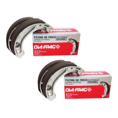 Imagem de Kit Lona Freio Honda Pop 110i 2015 2016 2017 2018 2019 - Não informado