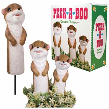 Imagem de Streamline Conjunto de 3 peças de crocodilo de jardim Peek-A-Boo