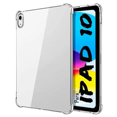Imagem de Capa case capinha Silicone Tpu Para Ipad Apple iPad 10 Geração 10.9 polegadas ano 2022 Premium Anti Impacto, Anti Shock - Alamo