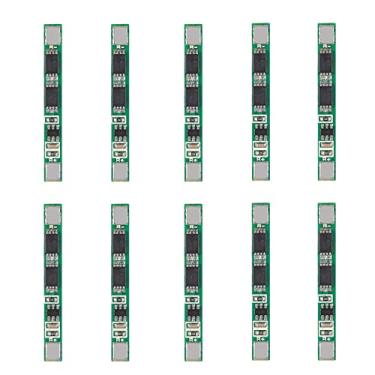 Imagem de DIANN 10 peças 1S 3,7V BMS 18650 carregador 4A placa de proteção PCB para célula de bateria de lítio de lítio