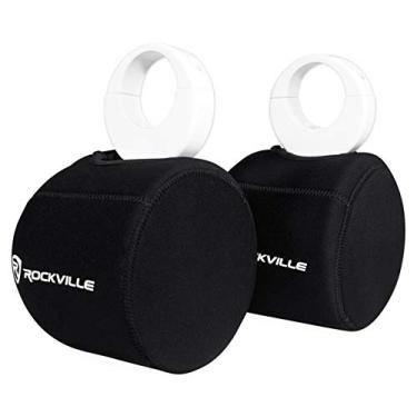 Imagem de Par de capas de neoprene Rockville RWBC525 para alto-falantes Marine Wakeboard Tower de 13 cm
