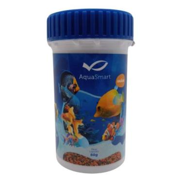 Imagem de Ração Para Peixes Palhaços Aquasmart Grãos 50gr