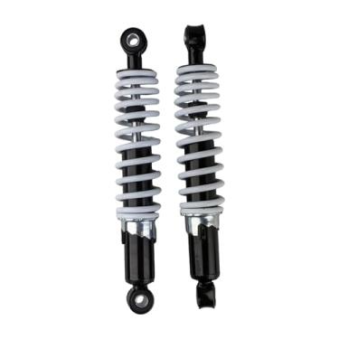 Imagem de RedCap Conjunto de 2 peças de amortecedor dianteiro ajustável para ATV, Kart, 25 cm e 28 cm, 50 cc a 125 cc