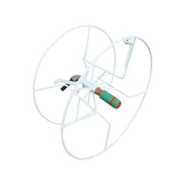 Imagem de Enrolador De Mangueira Com Engate Rapido - Cor: Branco