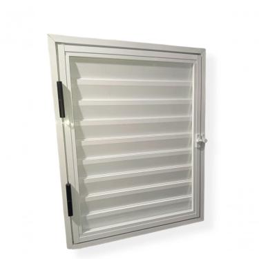 Imagem de Portinhola 1 Folha Esquadrias Brasil 60x60 Branco Direito [f123]