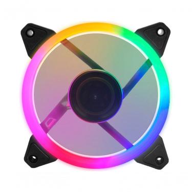 Imagem de Cooler Fan Single Ring Led Kmex 5 Cores - Af-cah1