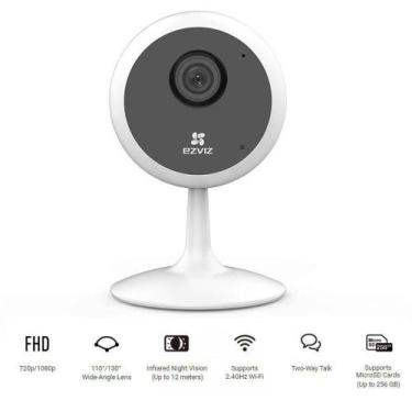 Imagem de Camera Ezviz C1c Ip 2mp Wifi Ir12m H.264 3d Dnr Suporte Sd Cs-c1c-e0-1