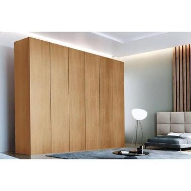 Imagem de Guarda Roupa Casal 6 Portas e 6 Gavetas Horizon Naturale - Rufato