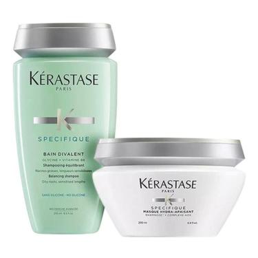 Imagem de Kit Kérastase Specifique Shamp + Máscaramasquehydra-apaisant