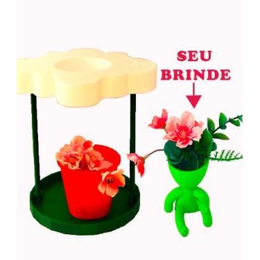 Imagem de Vaso de Planta suculenta - Design Nuvem - Decoração de mesa - Green - 