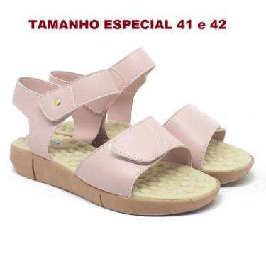 Imagem de Sandália Papete Feminina Ortopédica Anatômica Massag Confortável Mod. 