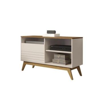 Imagem de Rack American 1 Porta Off White Freijo - CASA H