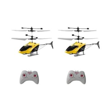 Imagem de Helicóptero De Controle Remoto Para Crianças Resistente a Quedas Mini 