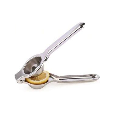 Imagem de Espremedor De Limão Aço Inox Maciço Super Forte - NoBrand