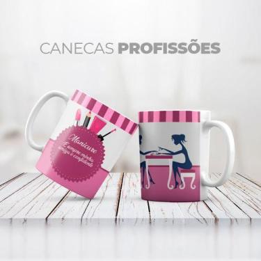 Imagem de Caneca Personalizada Profissão Manicure - Premium