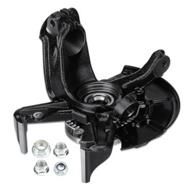 Imagem de Junta de direção dianteira direita e conjunto de cubo de rolamento de roda compatível com Volkswagen Beetle 1998-2010, Golf 1999-2006 2010, Jetta 1999-2005, substituição para 698-374, LK008