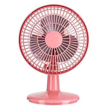 Imagem de Ventilador Mini Turbo 20cm Turbão achadinhos da shopee(Rose,220v)