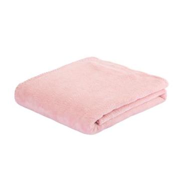 Imagem de Cobertor/Manta Baby Soft Coral Fleece Liso - 0,90m x 1,10m  Têxtil Art