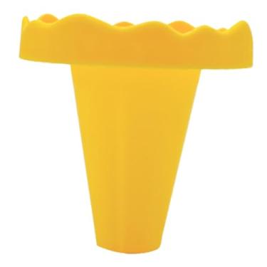 Imagem de IEUDNS Suporte para casquinha de sorvete captura pingos antes que eles caiam. Fácil de limpar. Coletor de pingos reutilizável para dias de verão em casa.